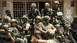 الجيش اللبناني قال إنه خاض اشتباكات مع تجار مخدرات- جيتي 