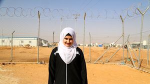  مرح سورية في مخيم الزعتري في الأردن تحلم أن تصبح مصورة سينمائية محترفة