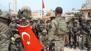 لقطات للتلفزيون التركي أظهرت خلال اقتحام الجيش لعفرين وجود أسحلة إيرانية- الأناضول