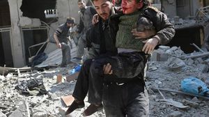 تعرض المدنيون في الغوطة الشرقية خلال سنوات الحصار إلى قصف عنيف من النظام- جيتي