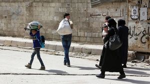 مسؤول في الأمم المتحدة وصف أوضاع مراكز إيواء النازحين في دمشق بالمأساوية- جيتي 