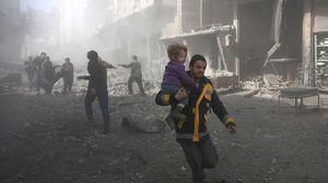 النظام السوري مستمر بقصف الفوطة على الرغم من الهدنة التي أعلنتها روسيا- جيتي