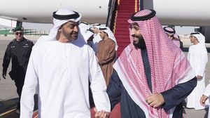 ابن سلمان كان في استقبال ابن زايد في مطار جدة- واس 