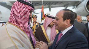 السيسي استقبل ابن سلمان في مطار القاهرة الدولي- الإخبارية السعودية