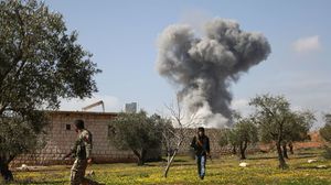 قصفت الوحدات الكردية عفرين بصواريخ الغراد- جيتي