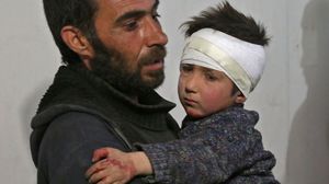 عشرات الأطفال من بين مئات القتلى جراء القصف المتواصل على الغوطة منذ ثلاثة أسابيع- جيتي