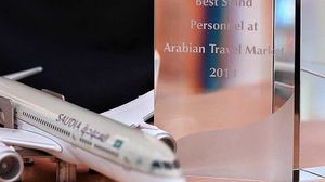 استغرب طاقم برج المراقبة من الحالة الأولى من نوعها - (صفحة الطيران السعودي على انستغرام)