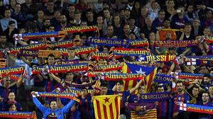 المباراة ستقام دون مشجعين بسبب مخاوف انتشار فيروس كورونا- الموقع الرسمي لبرشلونة