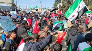 خرجت العديد من المظاهرات الداعمة لتركيا في مناطق المعارضة شمالي سوريا- الأناضول