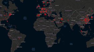 إيطاليا والولايات المتحدة وإسبانيا وفرنسا وألمانيا من أكثر الدول التي تشهد تسارعا في انتشار الوباء- arcgis.com