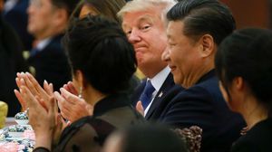 ترامب والرئيس الصيني- جيتي