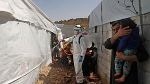  ناشد "منسقو استجابة سوريا" الأمم المتحدة عبر وكالاتها تسريع الإجراءات الخاصة بمكافحة الفيروس ضمن المخيمات- جيتي