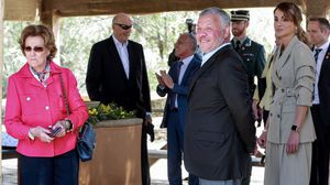 تزور العائلة المالكة النرويجية الأردن - جيتي