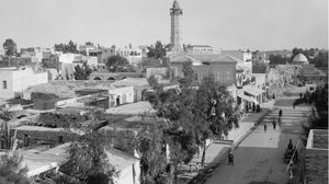 مشهد لمدينة غزة إبان الحكم العثماني- (أرشيف)