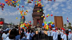 العيد الوطني في كمبوديا- جيتي 
