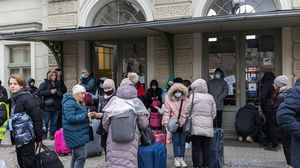 بريطانيا خصصت برنامجا لتوفير منازل للاجئين الأوكرانيين بشكل مشترك مع البريطانيين- جيتي