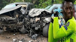 أظهرت مقاطع فيديو تحطم سيارة أندري أونانا إثر الحادث- عربي 21