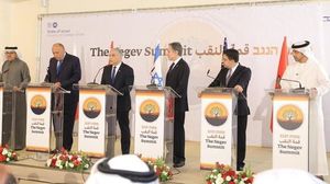 عقدت القمة في النقب بمشاركة وزراء دول عربية مطبعة- الأناضول