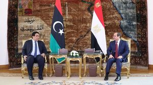 وصل المنفي الاثنين إلى القاهرة في زيارة رسمية غير محددة المدة - الرئاسة المصرية على فيسبوك