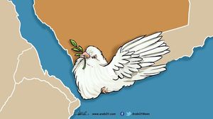 كاريكاتير هدنة في اليمن