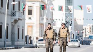 عناصر من مكافحة الإرهاب في مصراتة الليبية- حساب قوة مكافحة الإرهاب