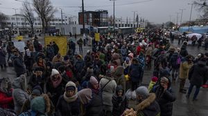نحو 2.3 مليون لاجئ أوكراني وصلوا إلى أوروبا- جيتي 
