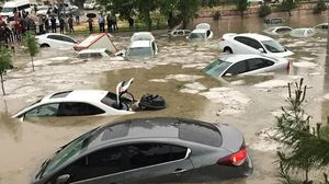 غمرت المياه شوارع وأحياء في شانلي أورفا- سي أن أن التركية