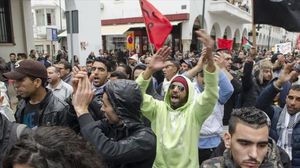 المغرب تفاعل مع مطالب الإصلاح العربية في مظاهرات تاريخية انطلقت يوم 20 شباط/فبراير 2011  (الأناضول)
