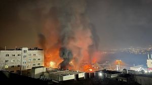 أحرق المستوطنون البيوت والسيارات في حوارة بحماية قوات الاحتلال - أرشيفية