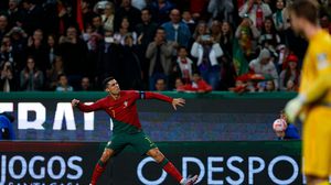 رونالدو وصل إلى 197 مباراة دولية سجل خلالها 120 هدفا- موقع منتخب البرتغال