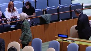 الوزيرة غادرت مكانها لحظة إلقاء وزيرة إسرائيلية كلمة في الاجتماع- الأناضول