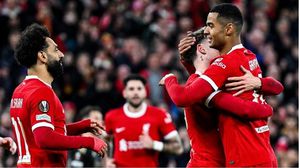 النجم المصري قاد ليفربول إلى التأهل لربع نهائي الدوري الأوروبي- موقع ليفربول