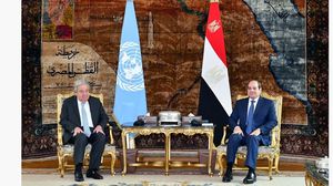 وحذر غوتيريش خلال زيارة لمصر من تداعيات الحرب في غزة على مستوى العالم- الرئاسة المصرية