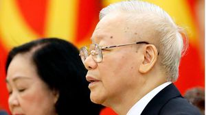 نجوين فو ترونج الأمين العام للجنة المركزية للحزب الشيوعي الحاكم دعا بوتين إلى زيارة فيتنام- جيتي