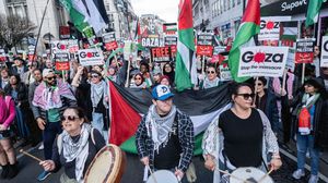 خرجت التظاهرات في اليوم 176 من الحرب على غزة تزامنا مع يوم الأرض - جيتي
