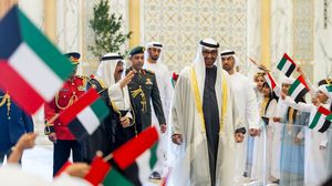 اللقاء عقد في قصر الوطن بالعاصمة أبو ظبي- وام