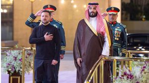 ابن سلمان استقبل زيلنيسكي في قصر السلام بمدينة جدة- واس