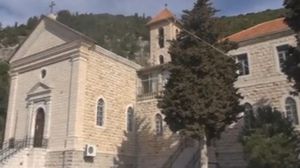 لقطة حديثة لكنيسة الأرمن في كسب