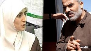الأسير القسامي حامد وزوجته أم علي - أرشيفية