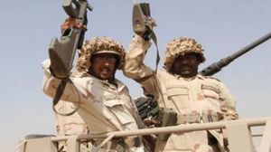 جنود سعوديون في جيزان عند الحدود مع اليمن (أرشيفية) - أ ف ب