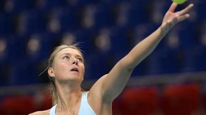 لاعبة التنس الروسية ماريا شارابوفا - أ ف ب