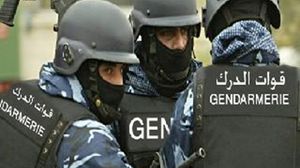 عناصر من قوات الدرك الأردني - ا ف ب