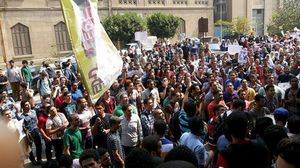 طلبة الأزهر يتظاهرون ضد السلطات الحالية والقرارات الجامعية الجائرة - أرشيفية