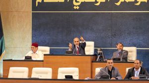 إحدى جلسات المؤتمر الوطني العام الليبي - ا ف ب