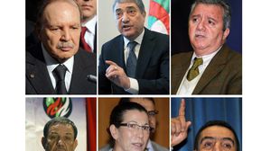 مرشحو الانتخابات الرئاسية في الجزائر - ا ف ب