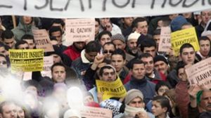 احتجاجات على العنصرية ضد المسلمين في فرنسا - أرشيفية