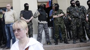 انفصاليون في شرق أوكرانيا موالون لموسكو - أرشيفية