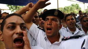 أمناء الشرطة المصريون في حالة إضراب واحتجاج - أرشيفية