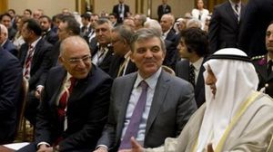 الرئيس التركي عبدالله غل في الكويت - ا ف ب