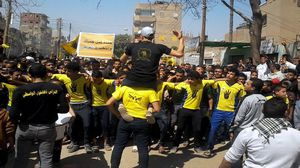 مظاهرات لمؤيدي مرسي ضد ترشح الجنرال عبدالفتاح السيسي للرئاسة (أرشيفية) - ا ف ب